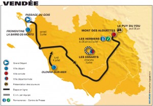 Parcours du Tour de France 2011